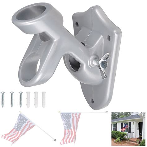 wall mounted flag pole brackets